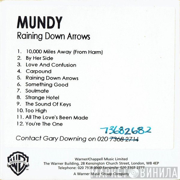 Mundy - Raining Down Arrows