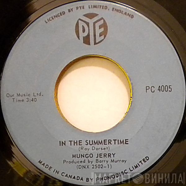 Mungo Jerry  - In The Summertime