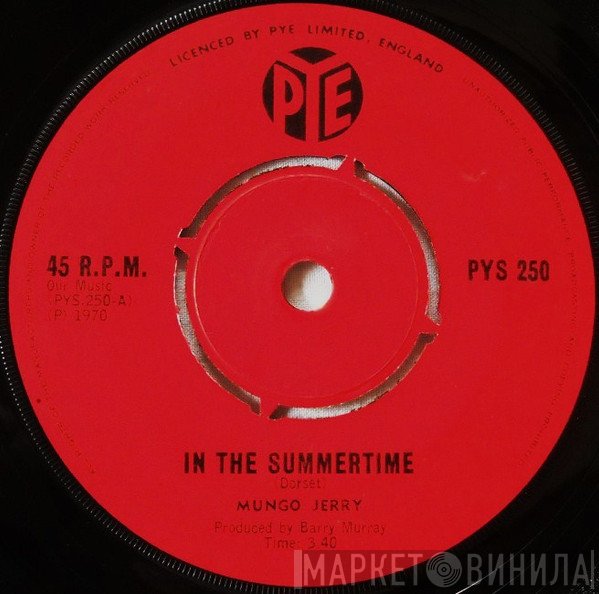 Mungo Jerry  - In The Summertime