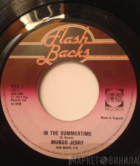 Mungo Jerry  - In The Summertime