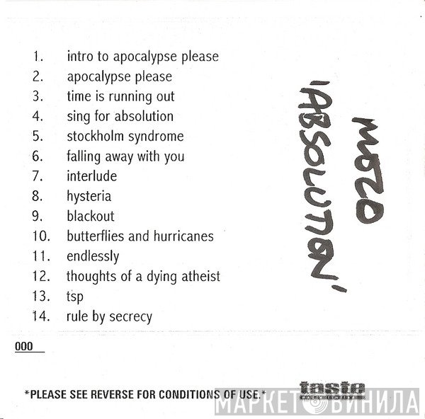 Muse  - Absolution