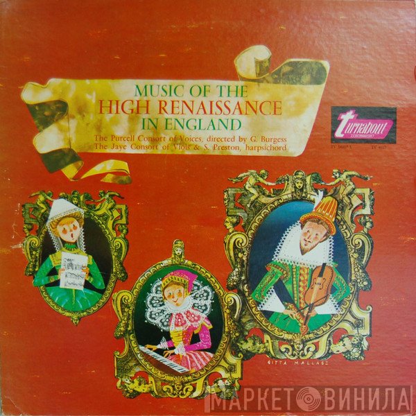  - Music Of The High Renaissance In England