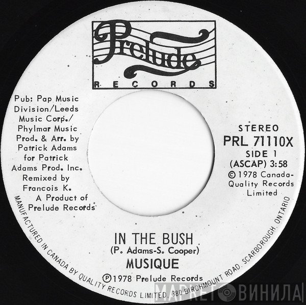 Musique - In The Bush