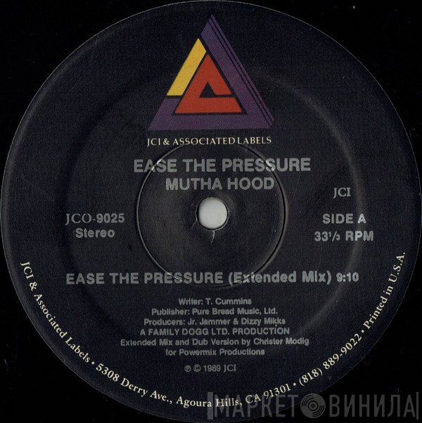 Mutha Hood - Ease The Pressure (Extended Mix)