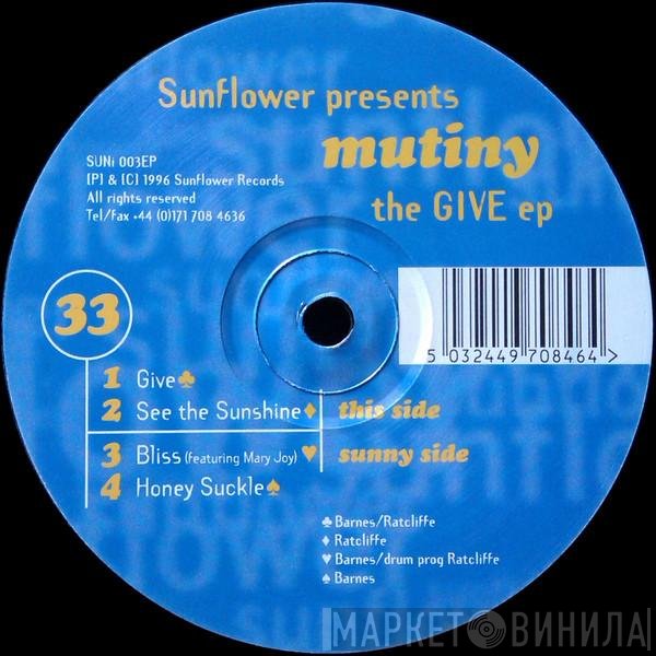 Mutiny - The Give EP