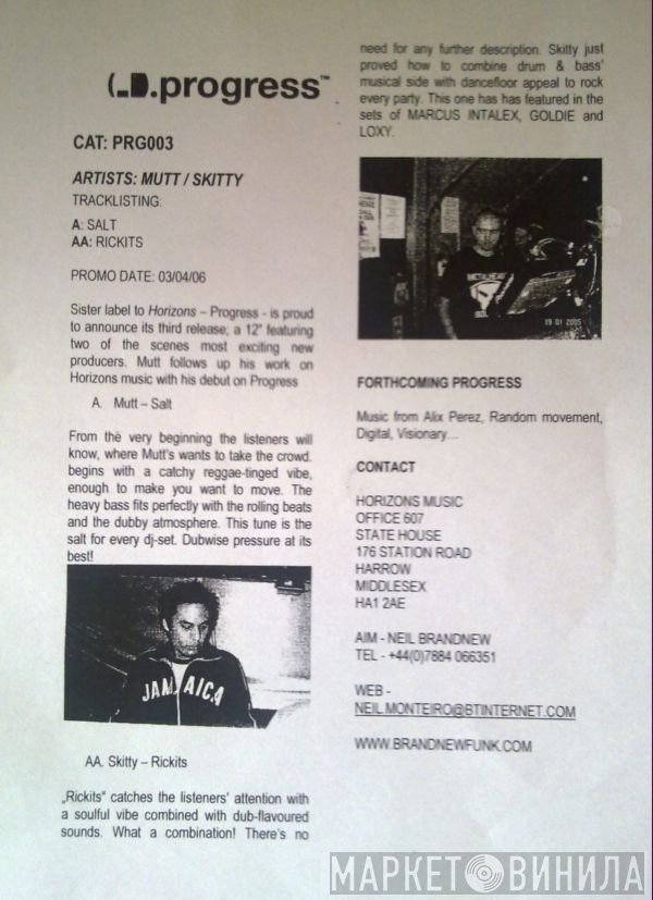 Mutt / Skitty  - Salt / Rickits