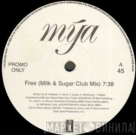 Mya - Free (Milk & Sugar Remixes)