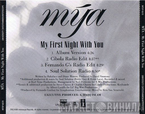 Mya  - My First Night With You