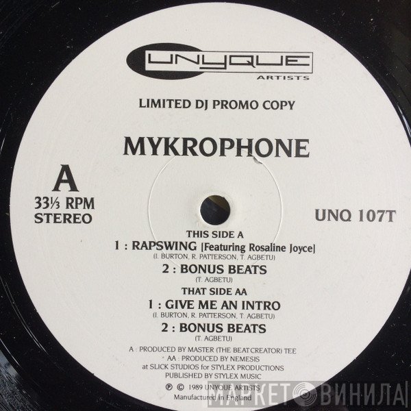 Mykrophone  - Rapswing EP