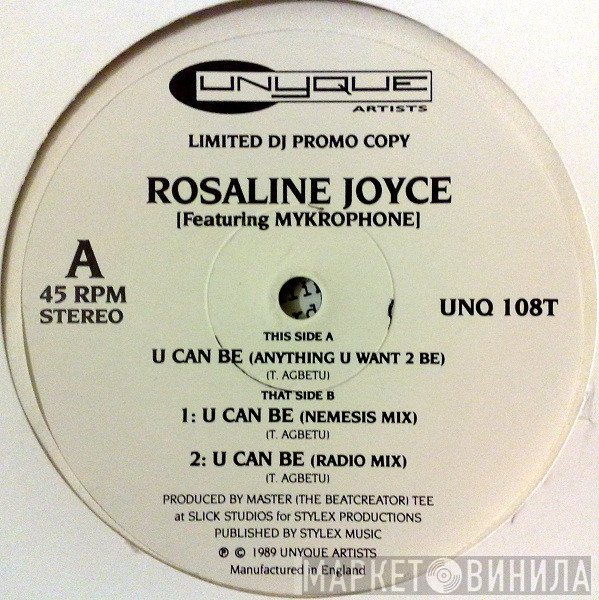 Mykrophone, Rosaline Joyce - U Can Be