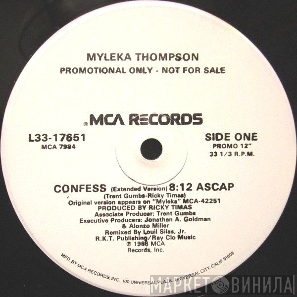 Myleka Thompson - Confess