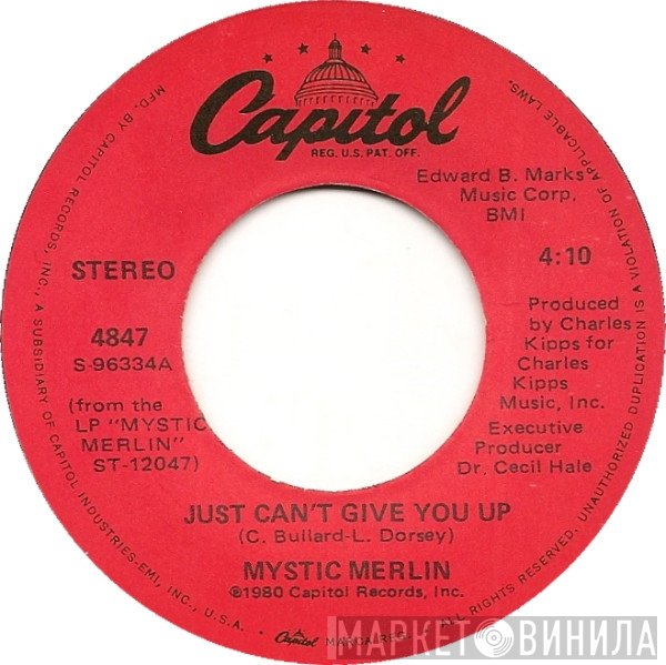 Mystic Merlin - Just Can't Give You Up