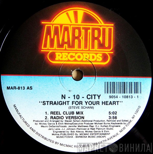 N-10-City - Straight For Your Heart