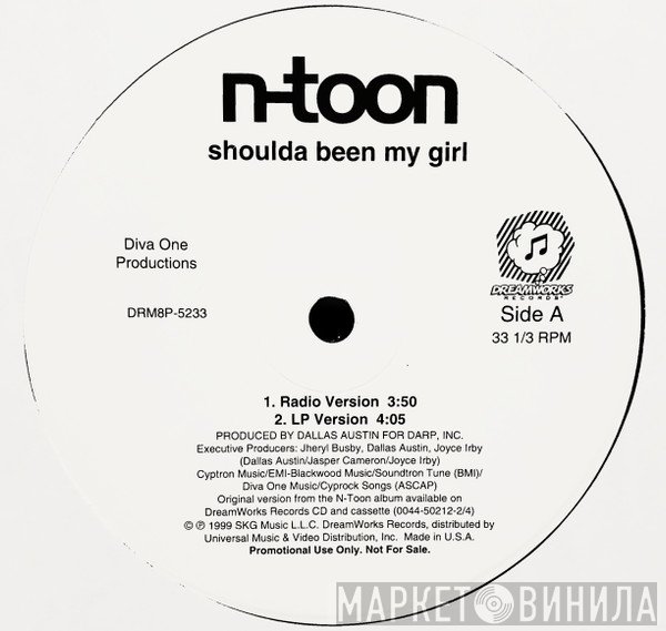 N-Toon - Shoulda Been My Girl