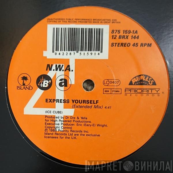 N.W.A.  - Express Yourself