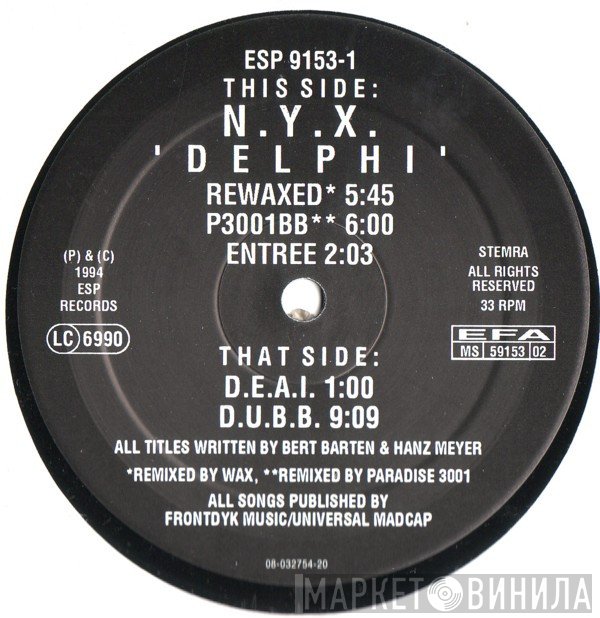 N.Y.X. - Delphi