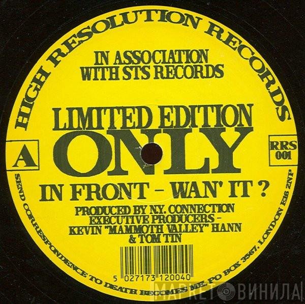 N.Y. Connection - In Front - Wan' It?