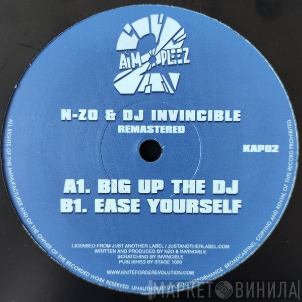 N-Zo & DJ Invincible - Big Up The DJ EP