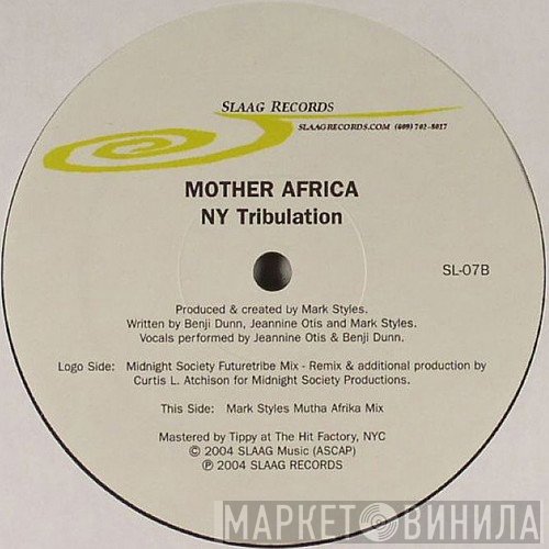 NY Tribulation - Mother Africa