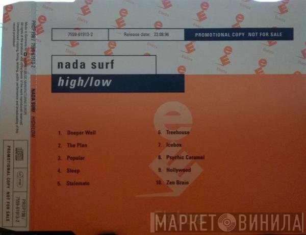 Nada Surf  - High/Low