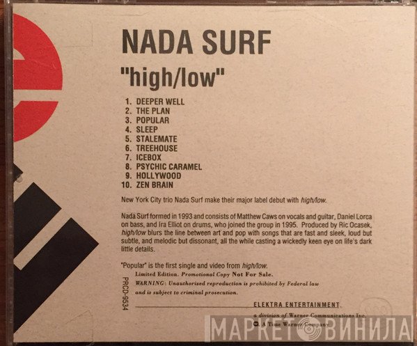 Nada Surf  - High/Low