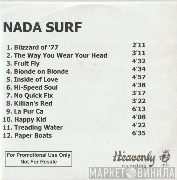 Nada Surf  - Let Go
