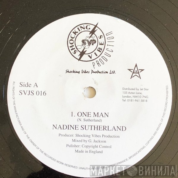 Nadine Sutherland - One Man