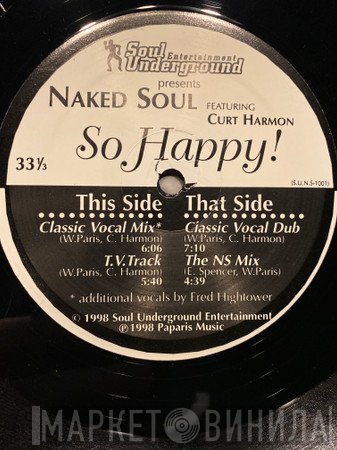 Naked Soul Featuring Curtis Harman  - So Happy!
