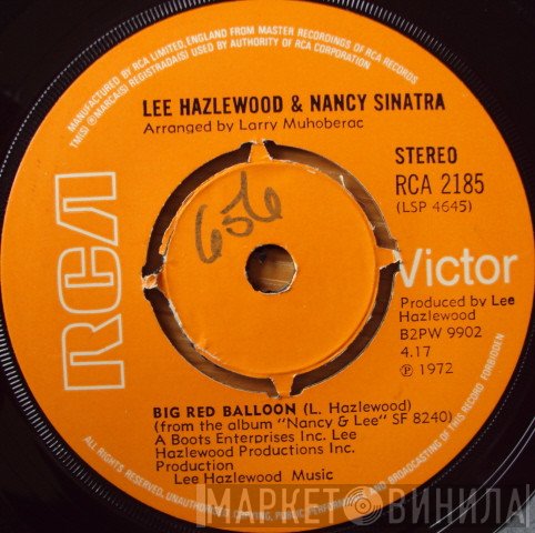 Nancy Sinatra &amp; Lee Hazlewood - Big Red Balloon