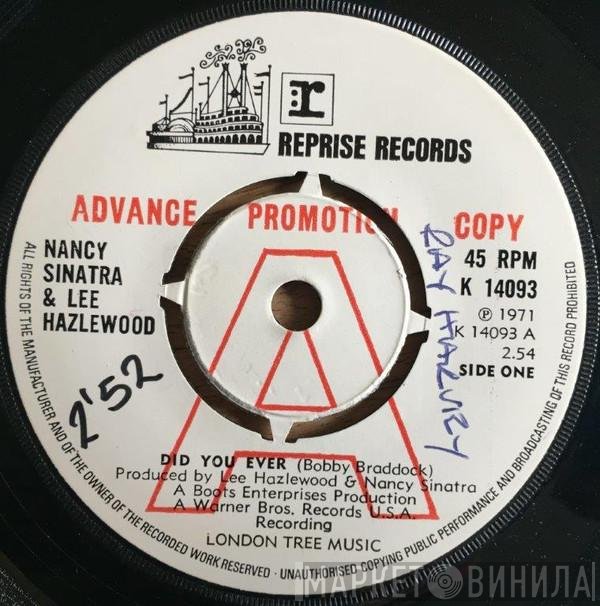Nancy Sinatra & Lee Hazlewood - Did You Ever