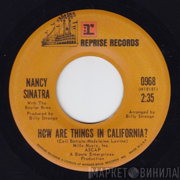 Nancy Sinatra  - How Are Things In California?