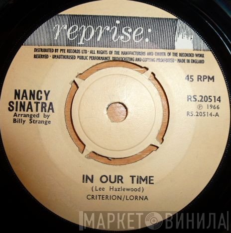 Nancy Sinatra  - In Our Time