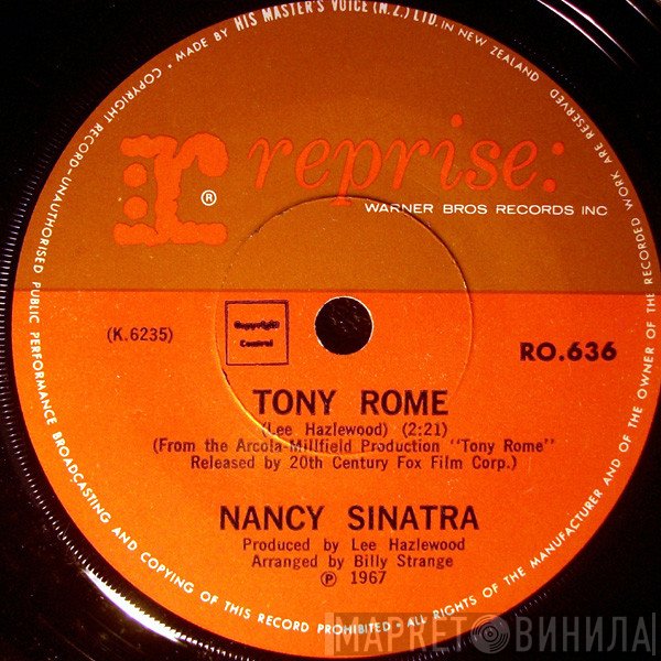 Nancy Sinatra  - Tony Rome