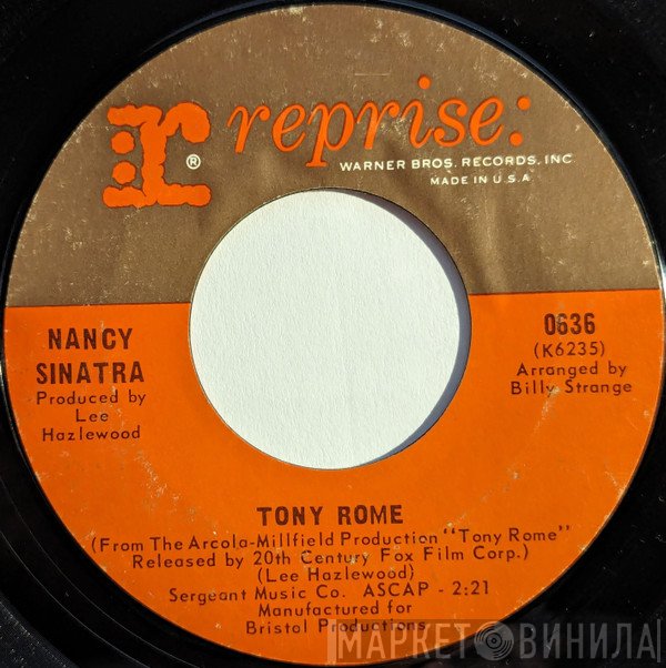 Nancy Sinatra  - Tony Rome