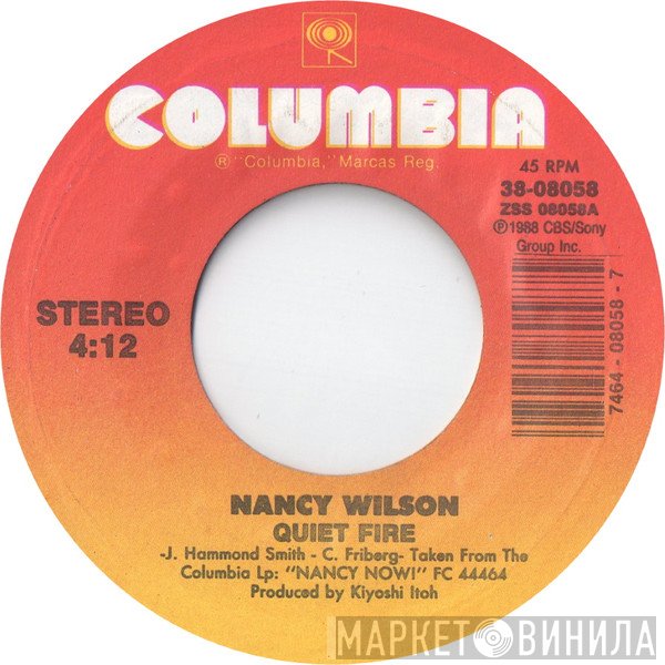 Nancy Wilson  - Quiet Fire