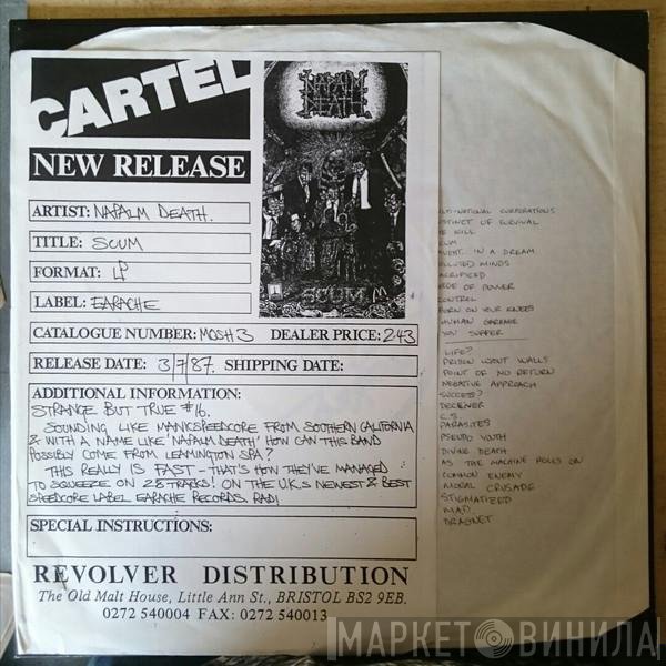 Napalm Death  - Scum