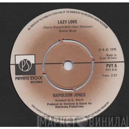 Napoleon Jones - Lazy Love