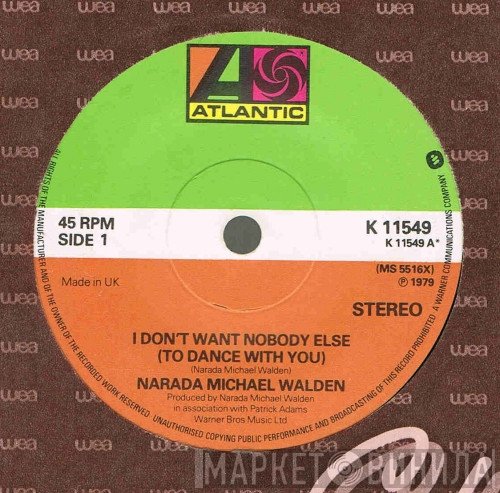 Narada Michael Walden - I Don't Want Nobody Else (To Dance With You)