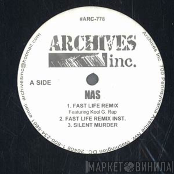 Nas - Fast Life (Remix) / Life's A Bitch (Remix)