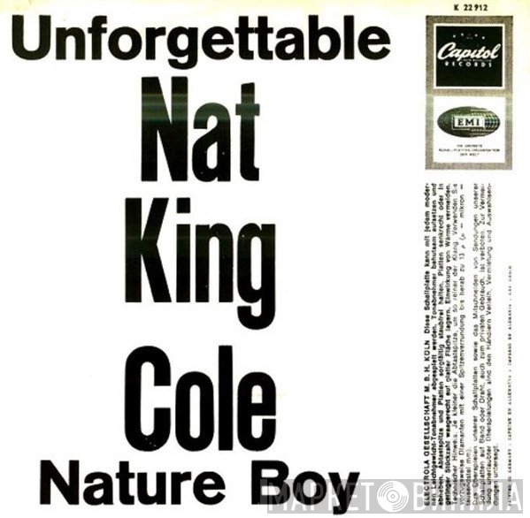 Nat King Cole  - Unforgettable