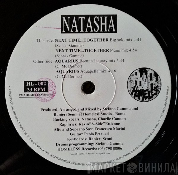 Natasha King - Aquarius / Next Time...Together