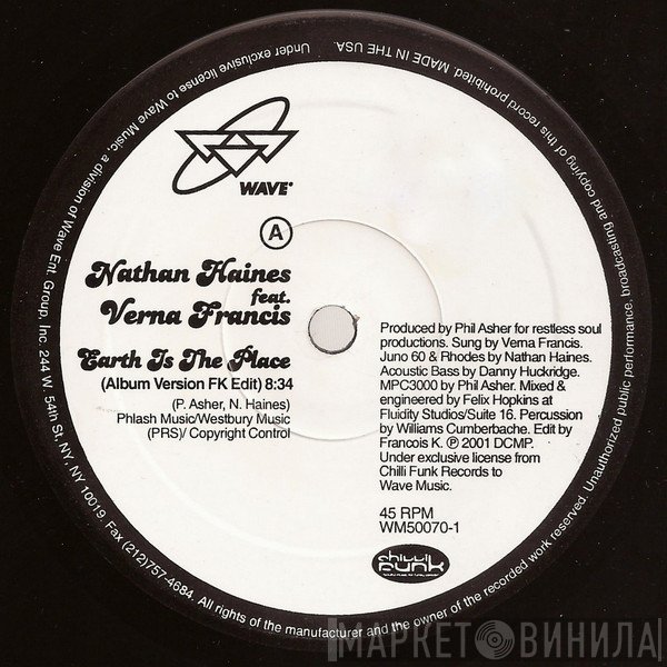 Nathan Haines, Verna Francis - Earth Is The Place