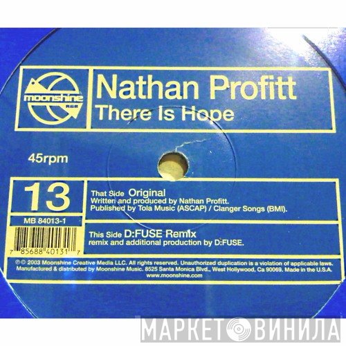 Nathan Profitt - There Is Hope