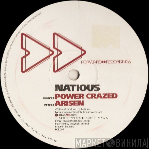 Natious - Power Crazed / Arisen
