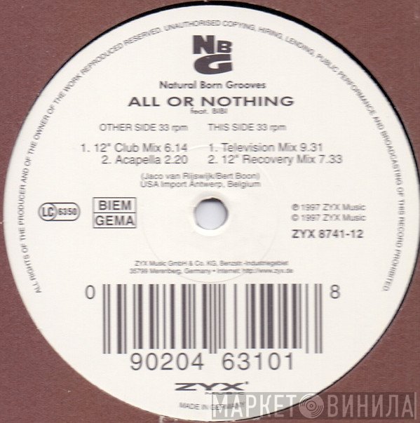 Natural Born Grooves, Bibi - All Or Nothing