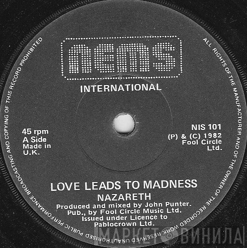 Nazareth  - Love Leads To Madness