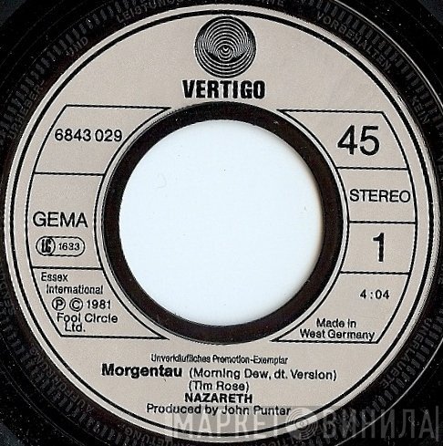 Nazareth   - Morgentau