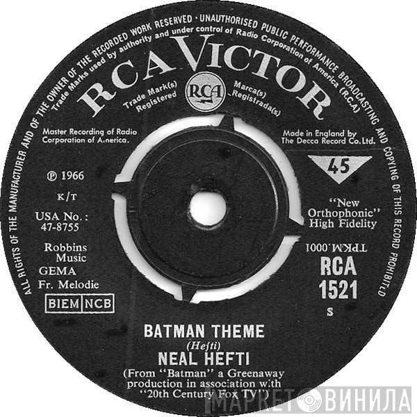 Neal Hefti - Batman Theme