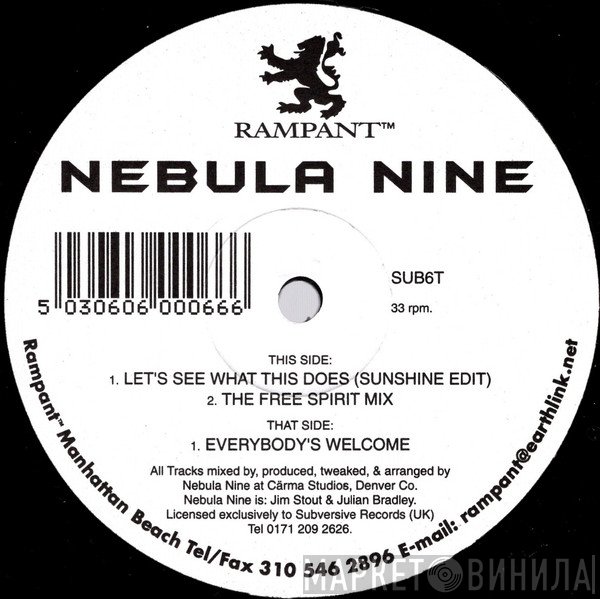Nebula Nine - Let's See What This Does
