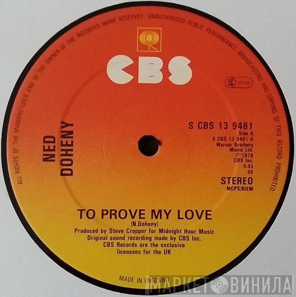 Ned Doheny - To Prove My Love